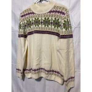 Vintage Alfred Dunner Large Granny Core Sweater